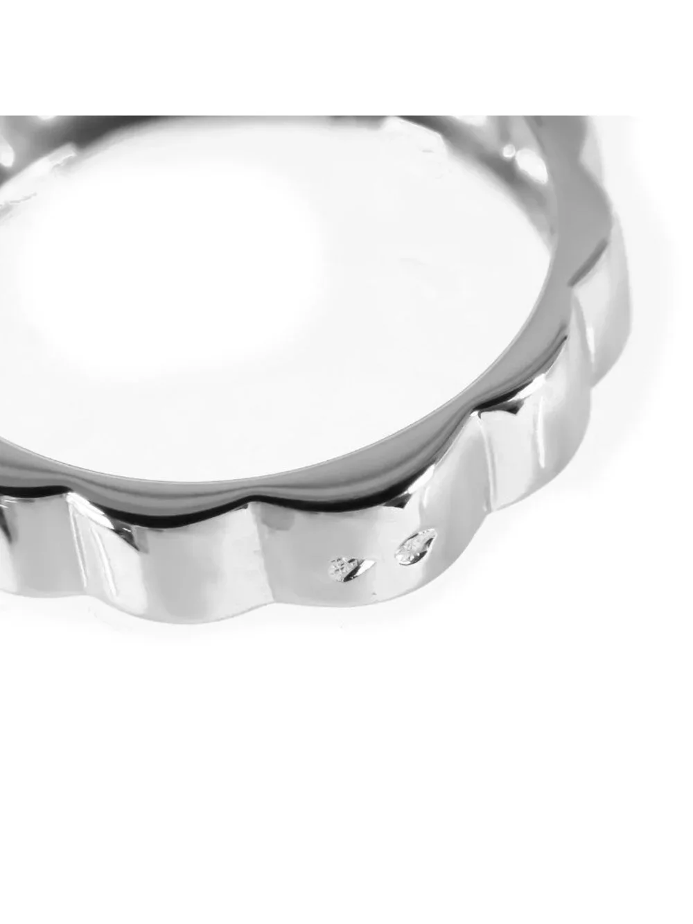 Chanel Profile de Camellia White Gold 18k 62 Ring